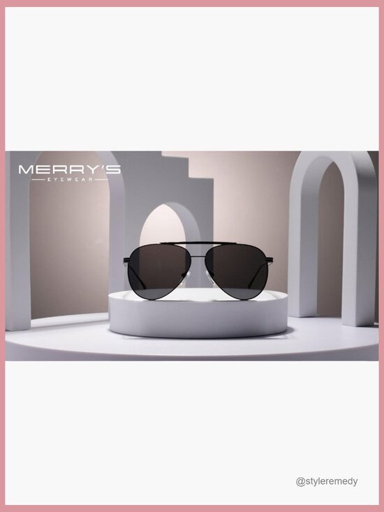 Metal Frame Polarized Sunglasses UV400 Protection Driving Shades main image 5
